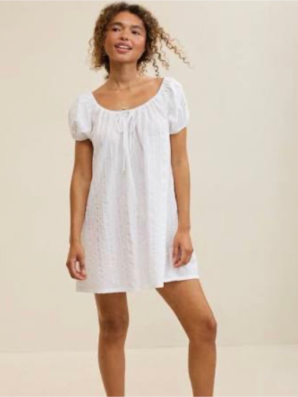 Aerie OVERSLEPT by Aerie Seersucker Nightie